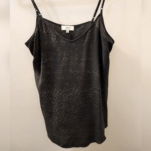Wilfred by Aritzia silk camisole in black size XS